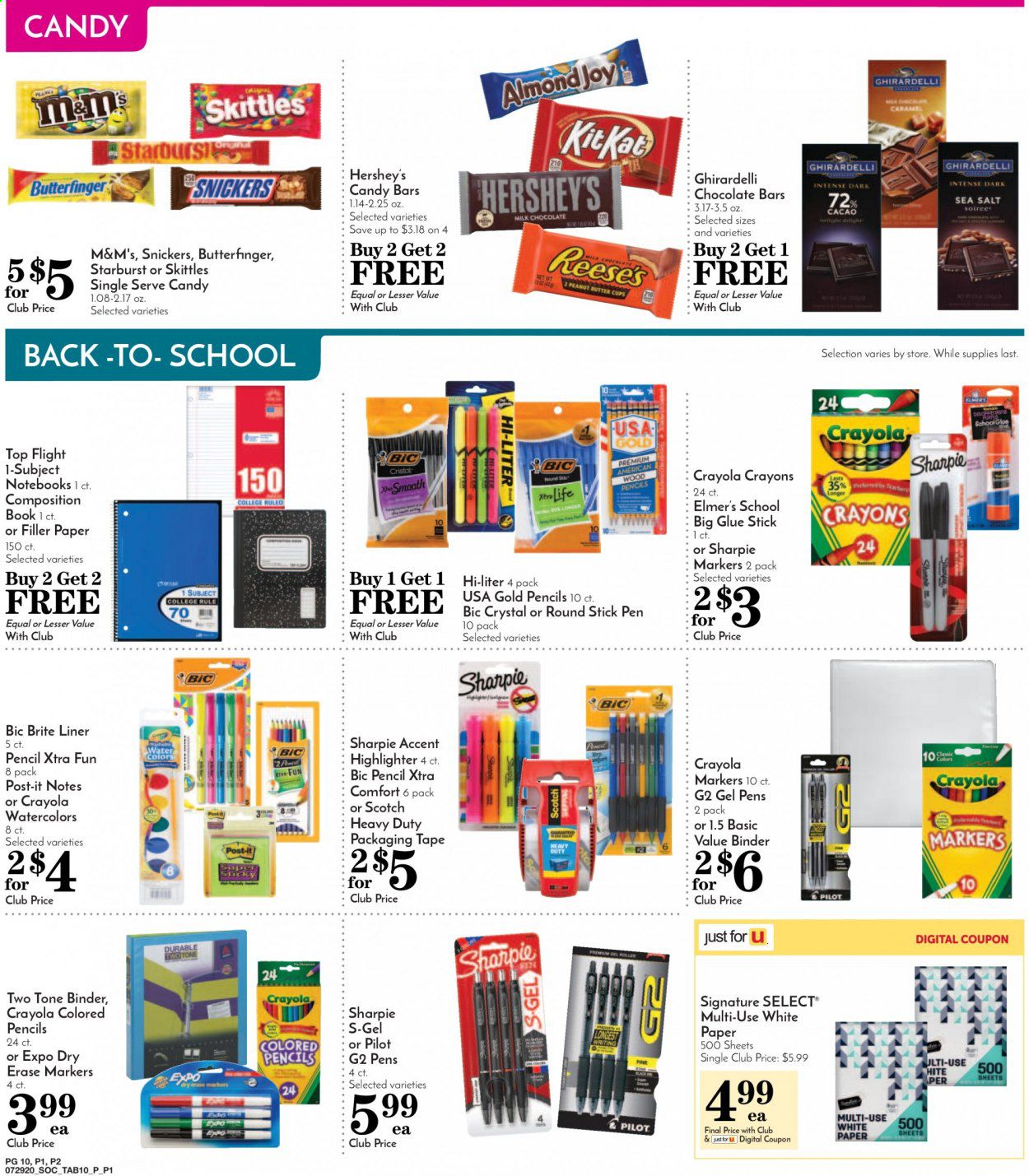 Pavilions Weekly Ad July 29 to August 4