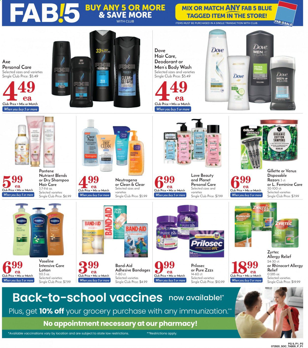 Pavilions Weekly Ad July 29 to August 4
