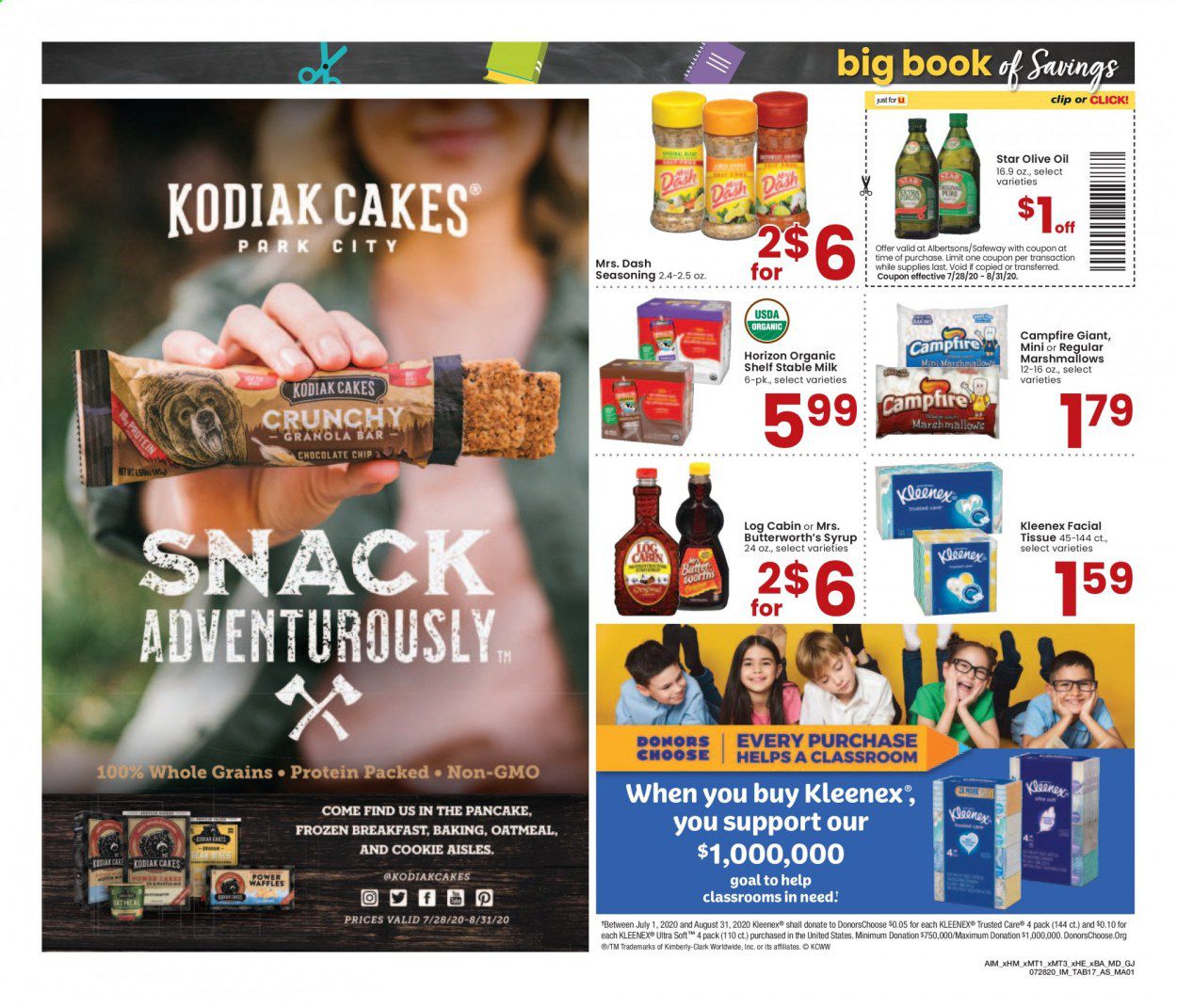Albertsons Weekly Ad July 28 to August 31