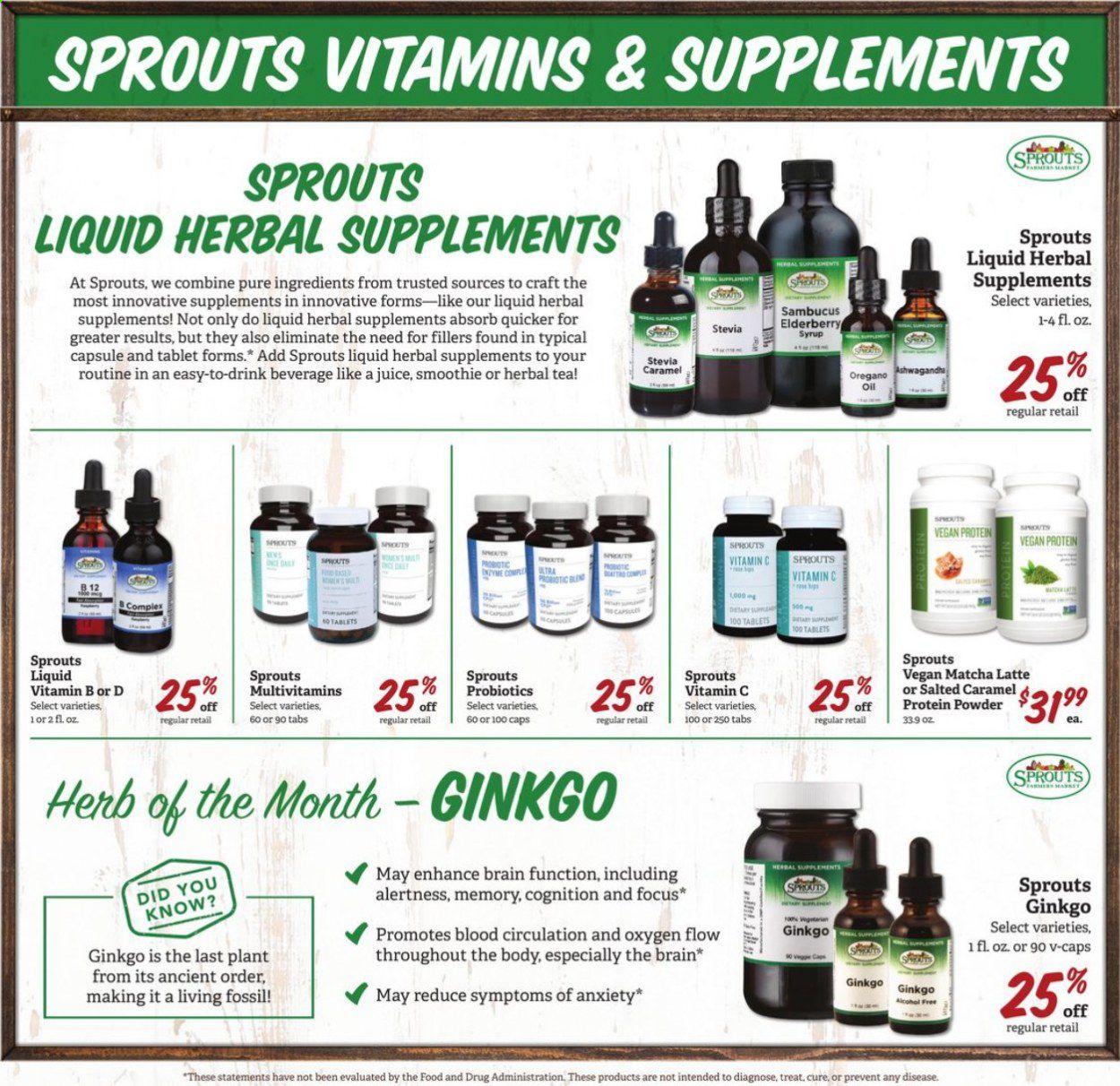 Sprouts Weekly Ad July 29 to August 25