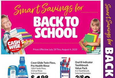 Cash Wise Weekly Ad July 29 to August 4