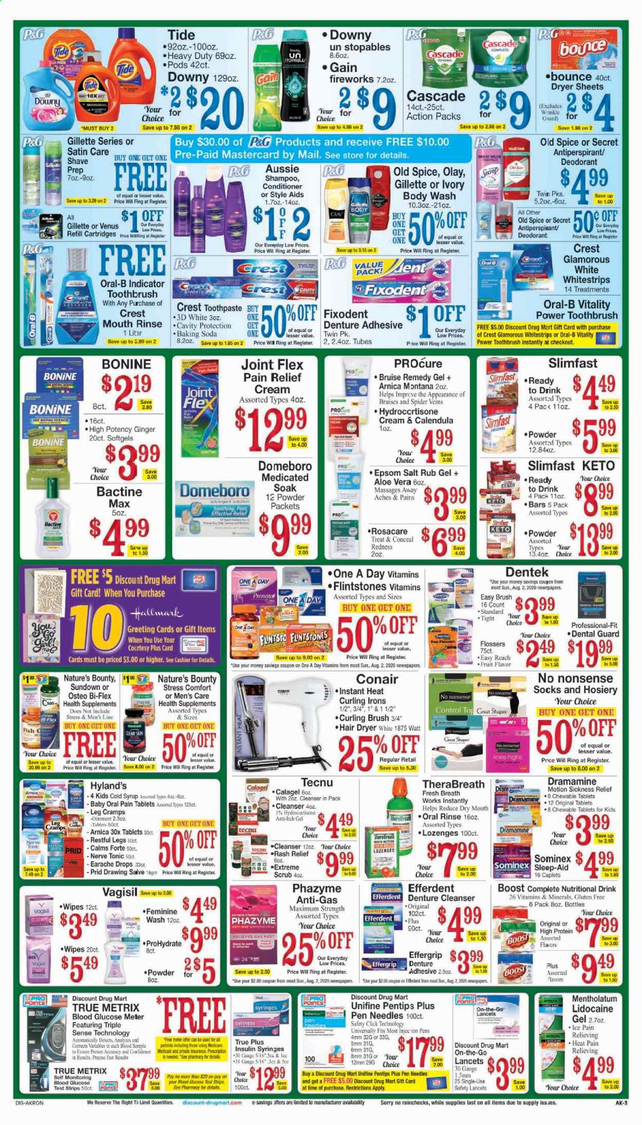 Discount Drug Mart Weekly Ad August 5 to August 11