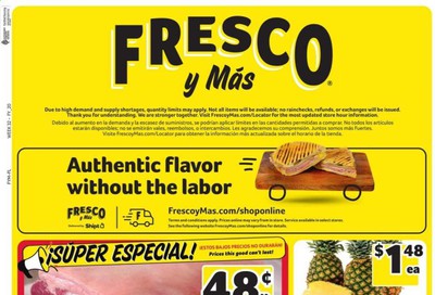 Fresco y Más Weekly Ad July 29 to August 4