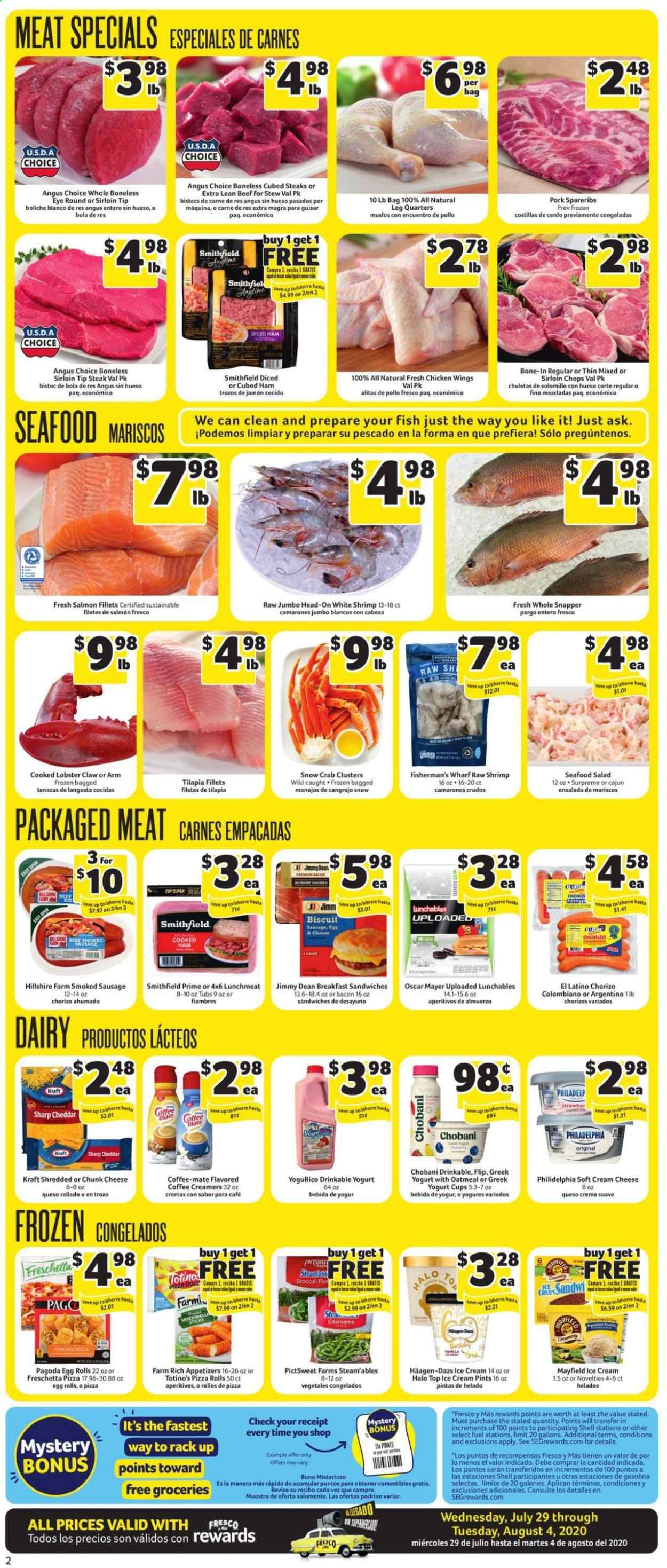 Fresco y Más Weekly Ad July 29 to August 4