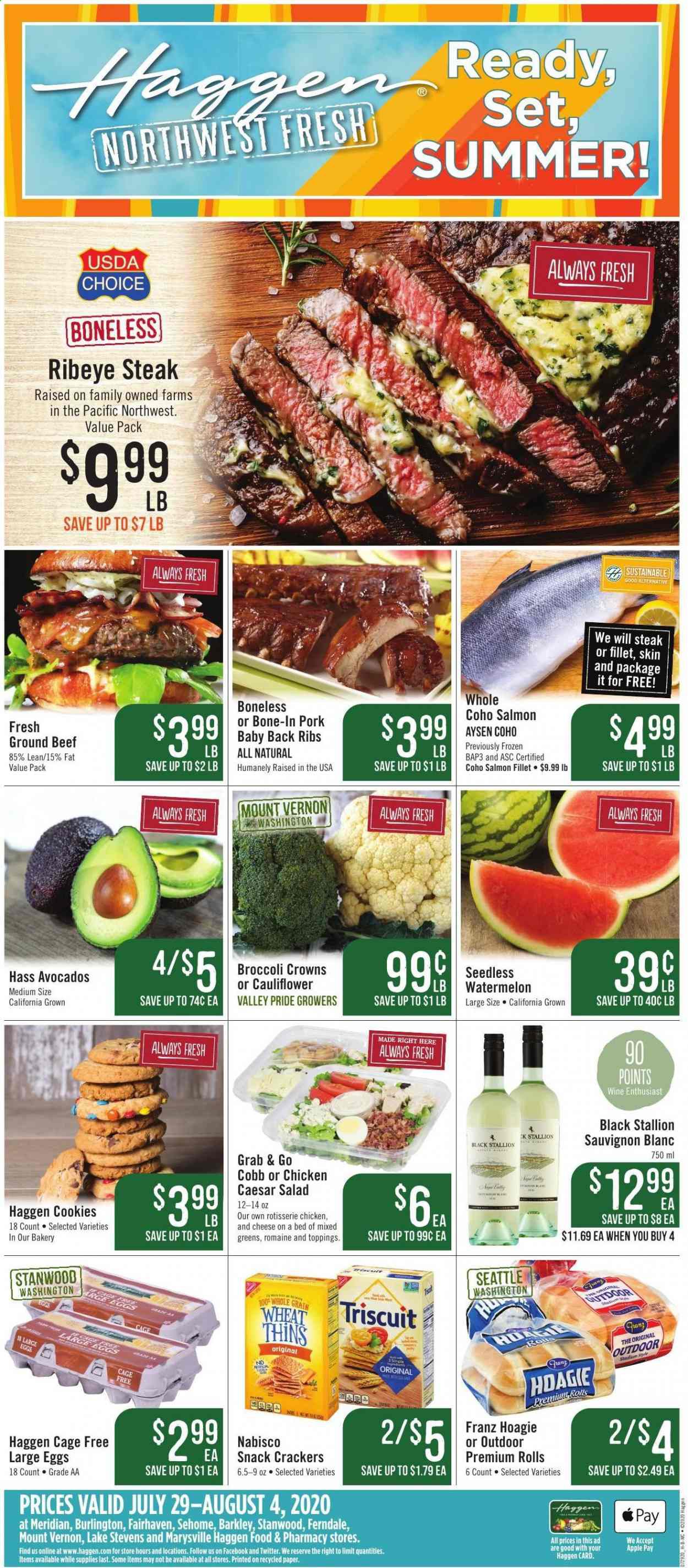 Haggen Weekly Ad July 29 to August 4