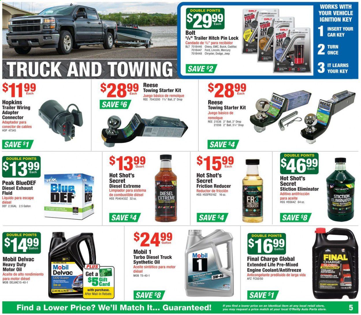 O'Reilly Auto Parts (EN) Weekly Ad July 29 to August 25