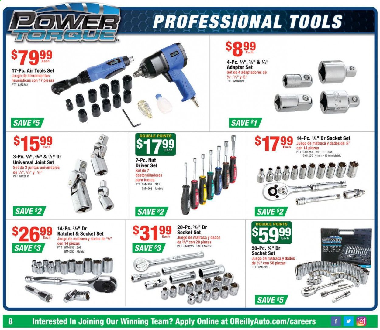 O'Reilly Auto Parts (EN) Weekly Ad July 29 to August 25