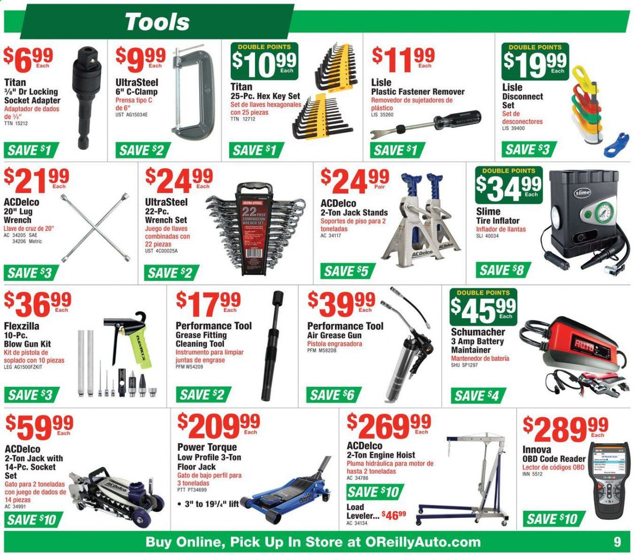 O'Reilly Auto Parts (EN) Weekly Ad July 29 to August 25