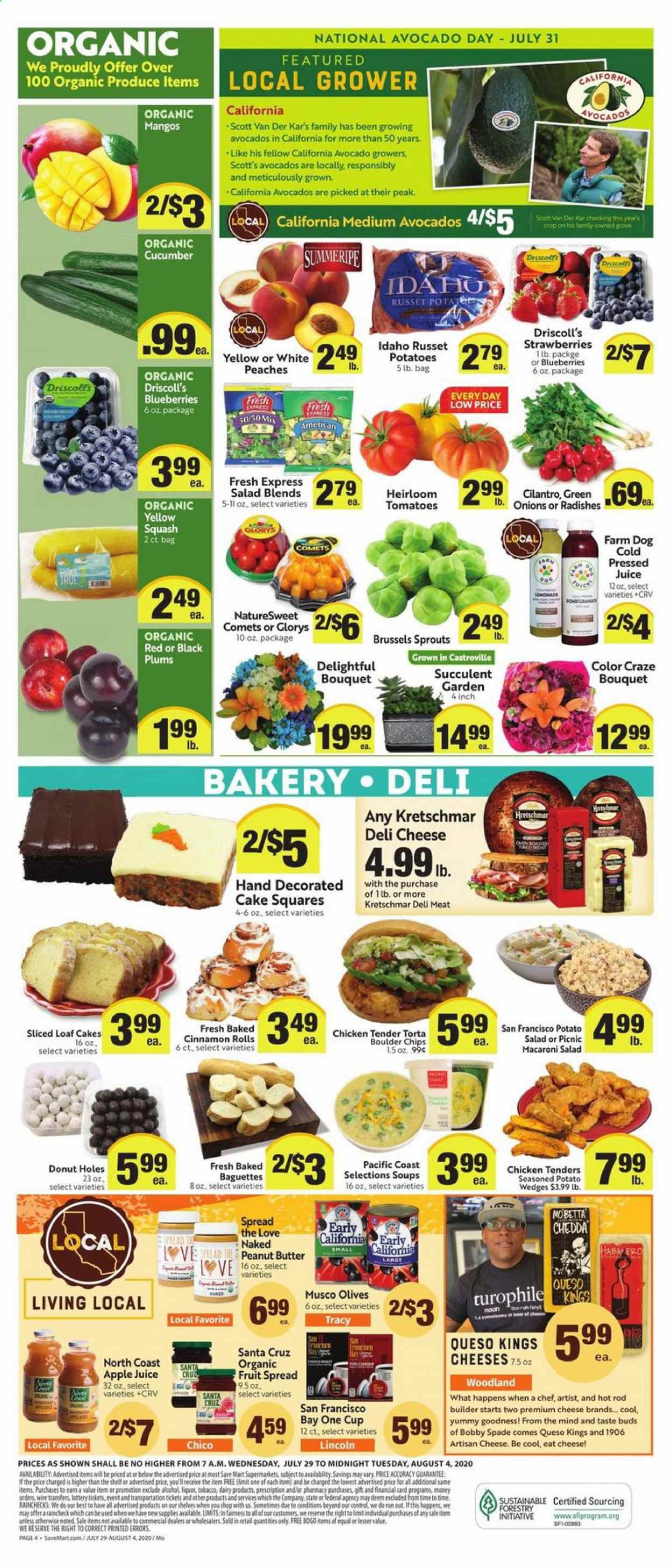 Save Mart Weekly Ad July 29 to August 4