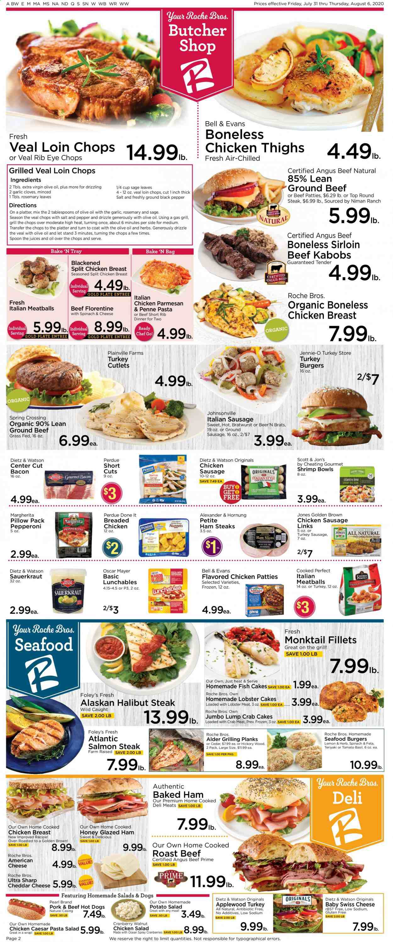 Roche Bros. Weekly Ad July 31 to August 6