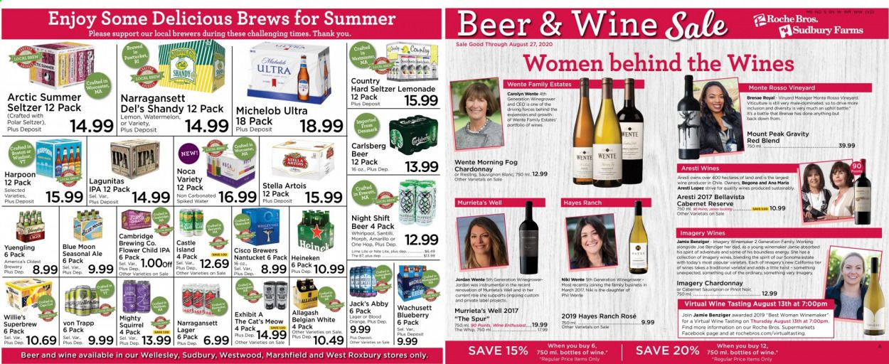 Roche Bros. Weekly Ad July 31 to August 6