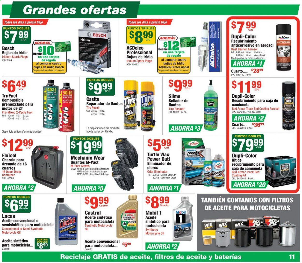 O'Reilly Auto Parts (ES) Weekly Ad July 29 to August 25