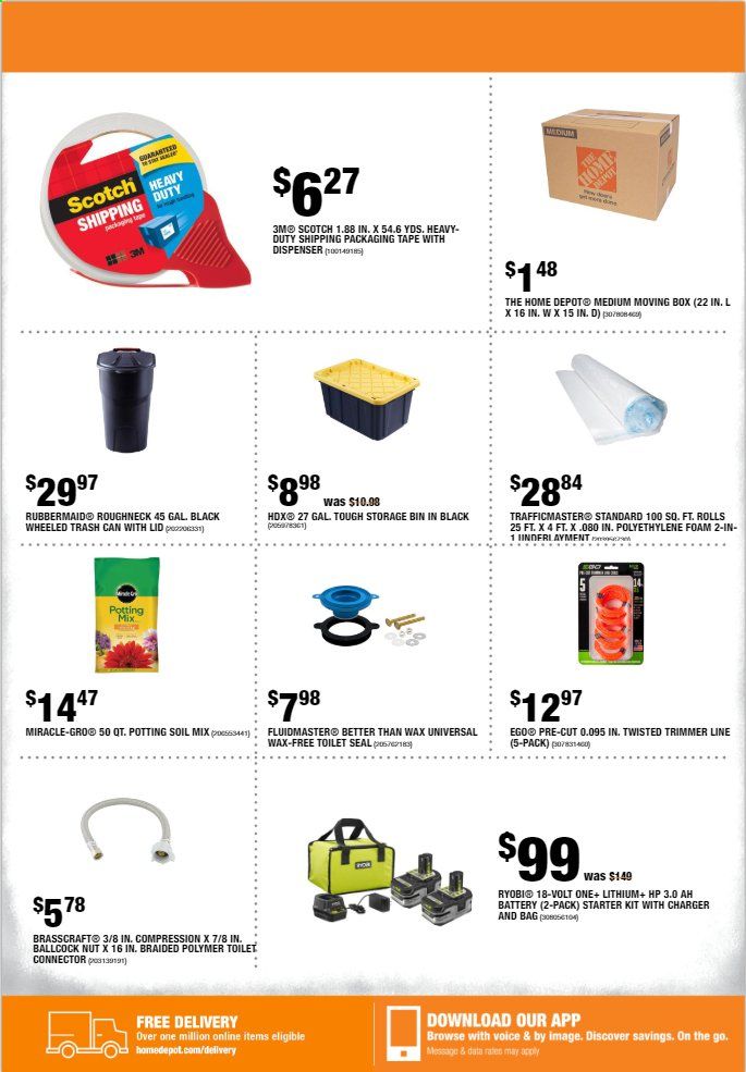 The Home Depot Weekly Ad July 30 to August 6