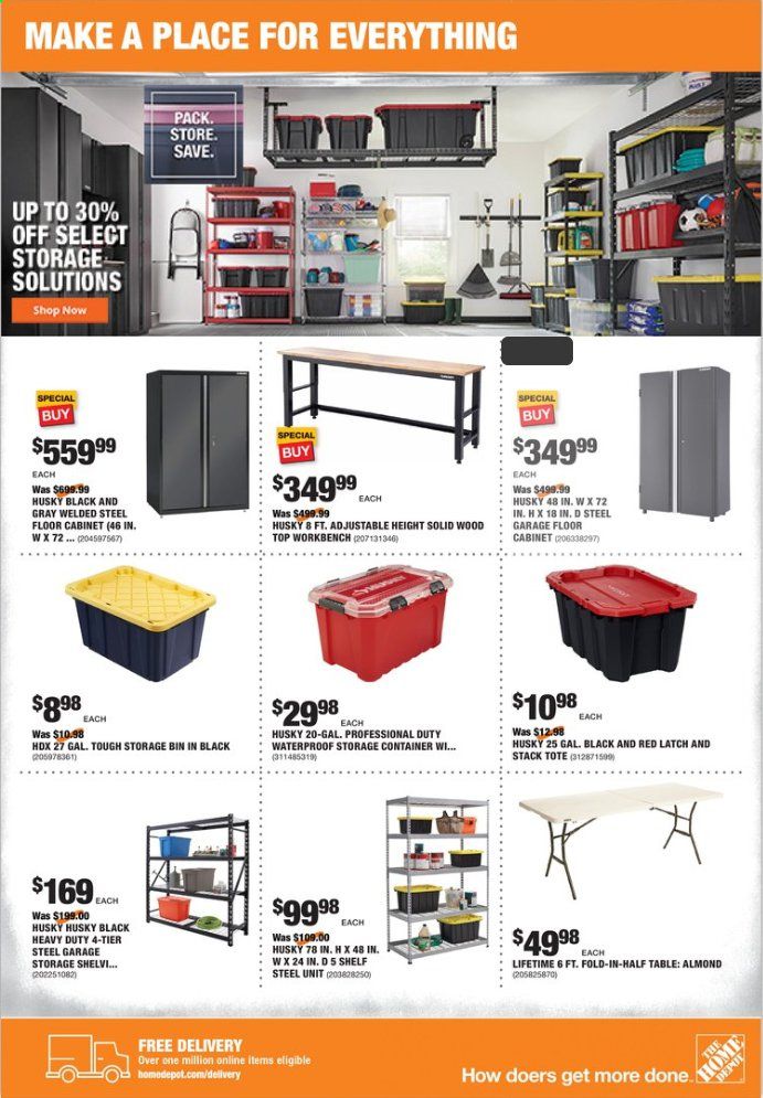 The Home Depot Weekly Ad July 30 to August 6