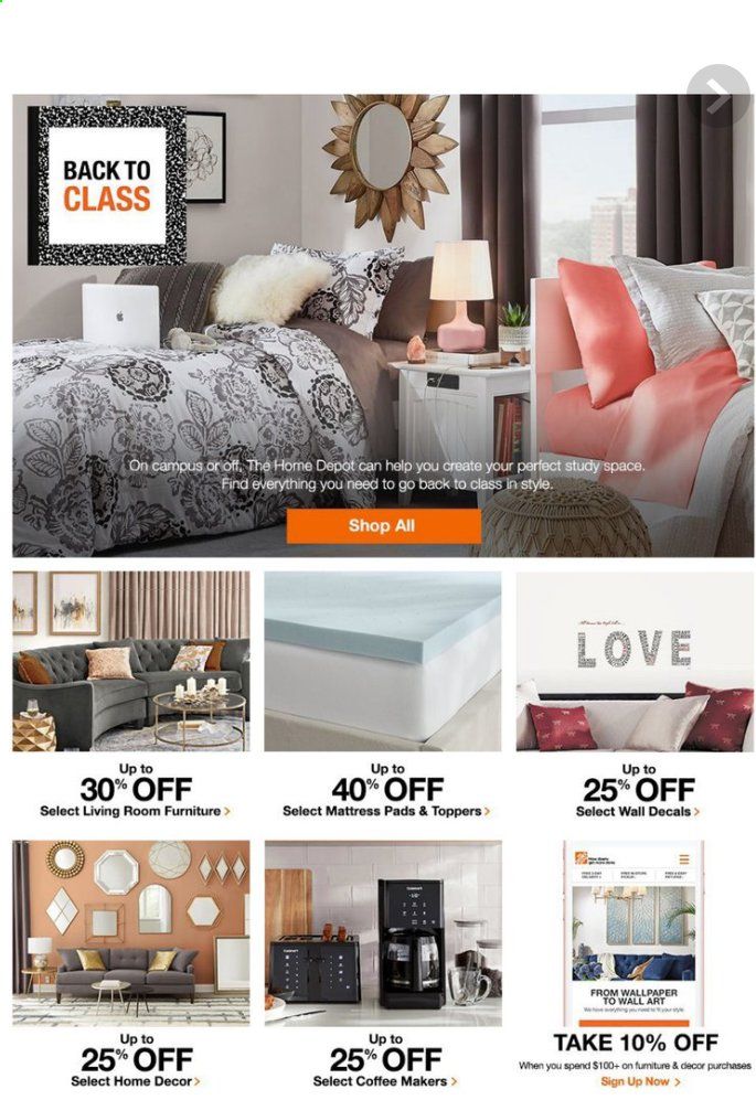 The Home Depot Weekly Ad July 30 to August 6