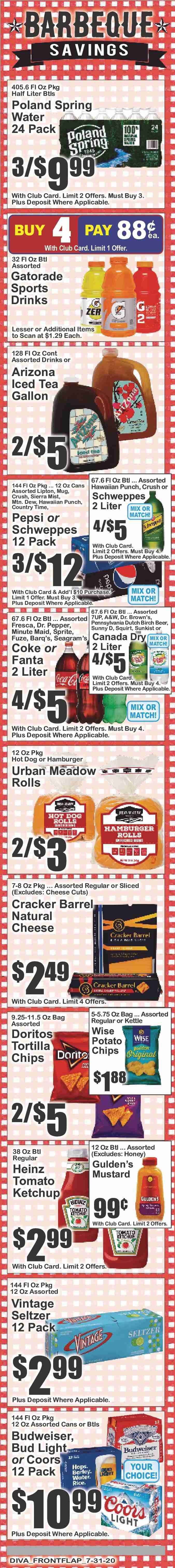 Key Food (NY) Weekly Ad July 31 to August 6