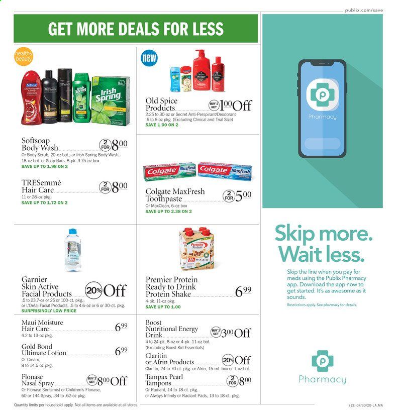 Publix Weekly Ad July 30 to August 5