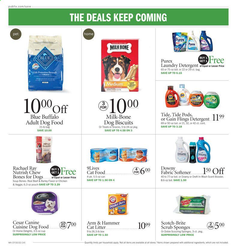 Publix Weekly Ad July 30 to August 5