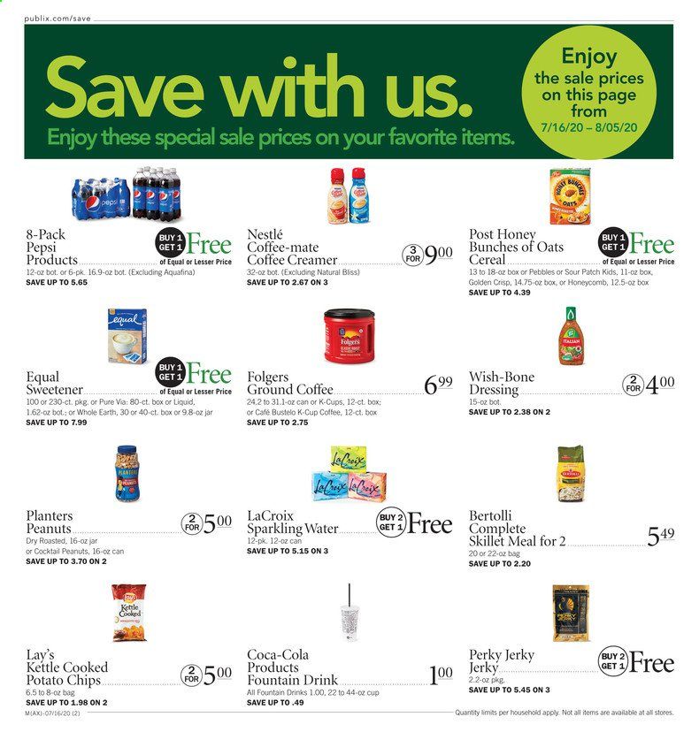 Publix Weekly Ad July 30 to August 5