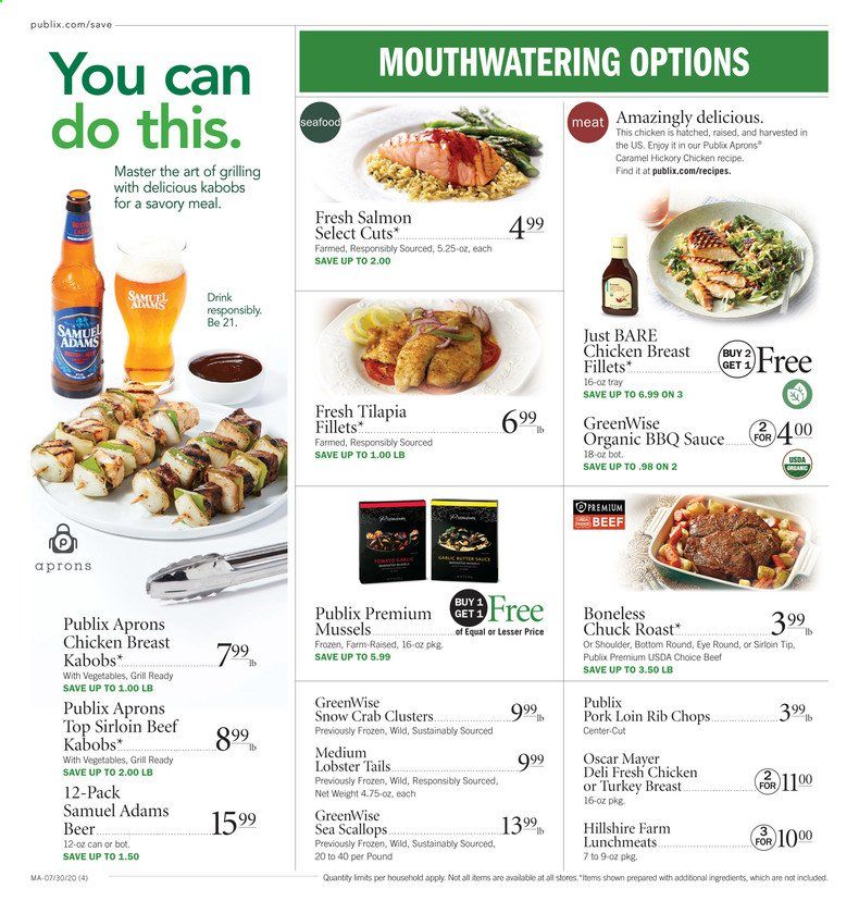 Publix Weekly Ad July 30 to August 5
