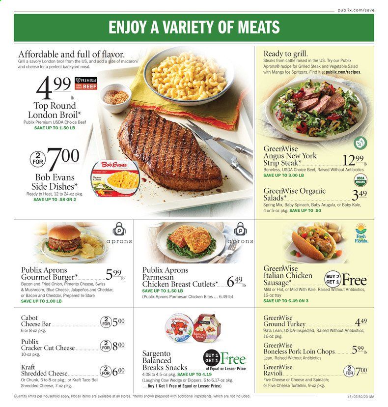 Publix Weekly Ad July 30 to August 5