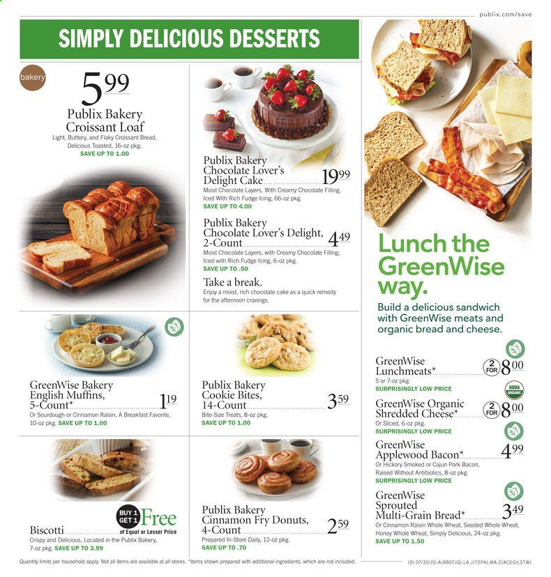 Publix Weekly Ad July 30 to August 5