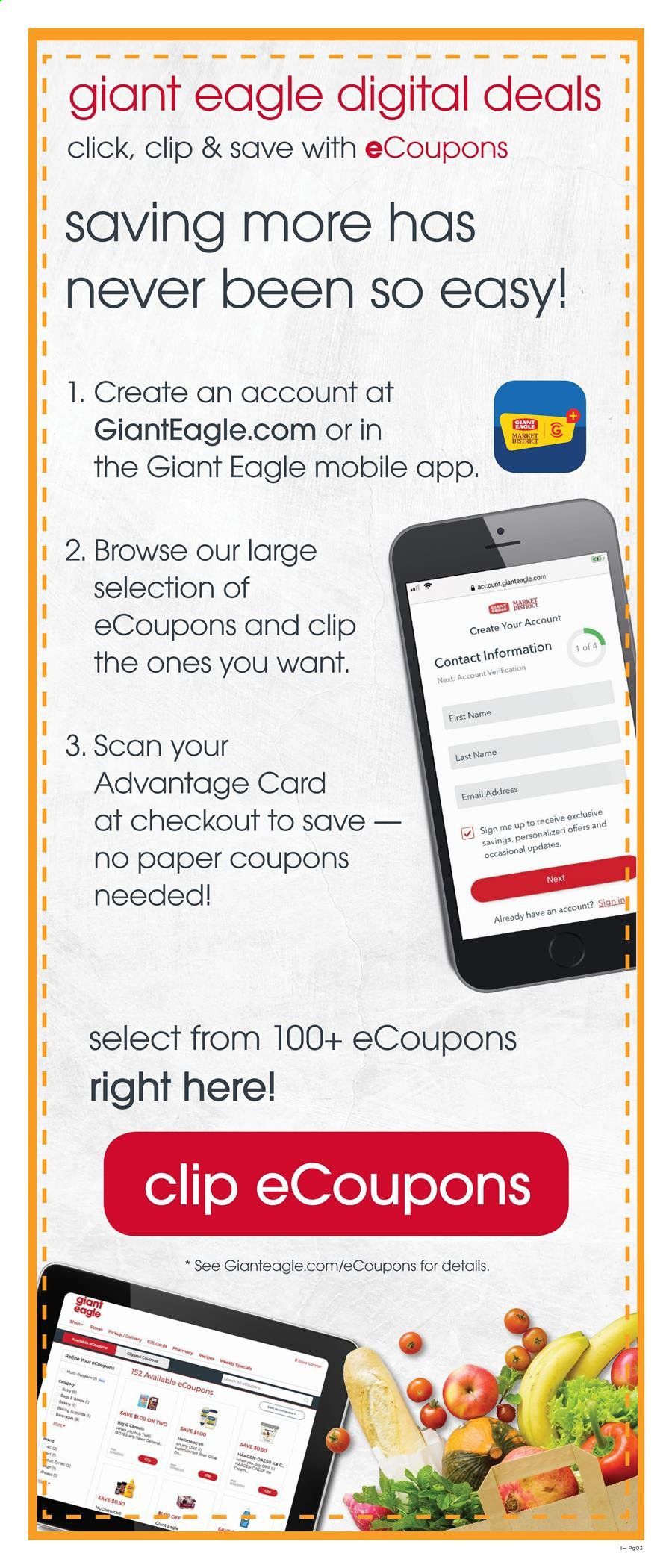 Giant Eagle (IN) Weekly Ad July 30 to August 5