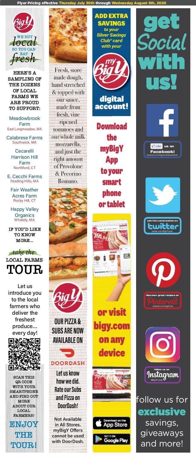 Big Y (MA) Weekly Ad July 30 to August 5