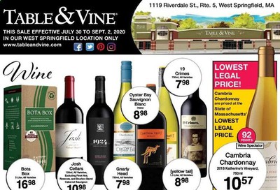 Big Y Weekly Ad July 30 to September 2