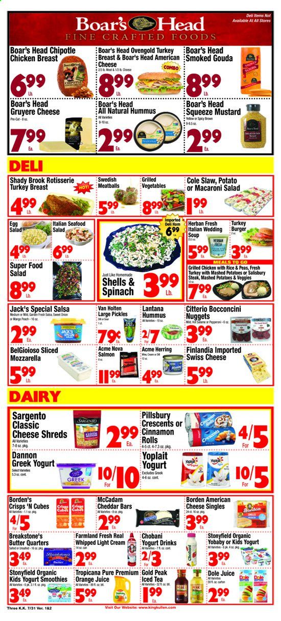 King Kullen Weekly Ad July 31 to August 6