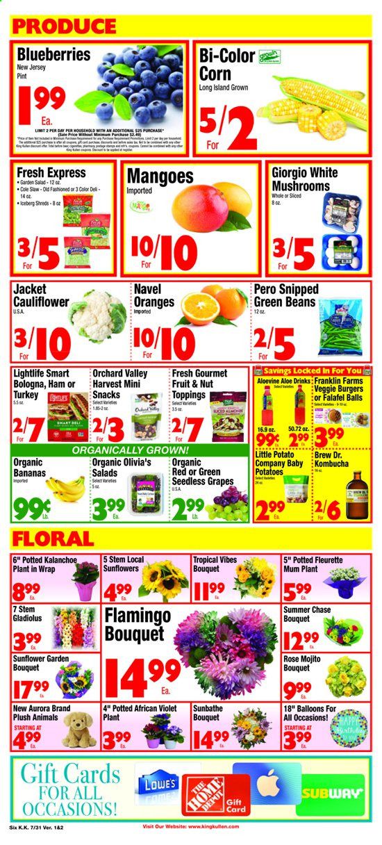 King Kullen Weekly Ad July 31 to August 6