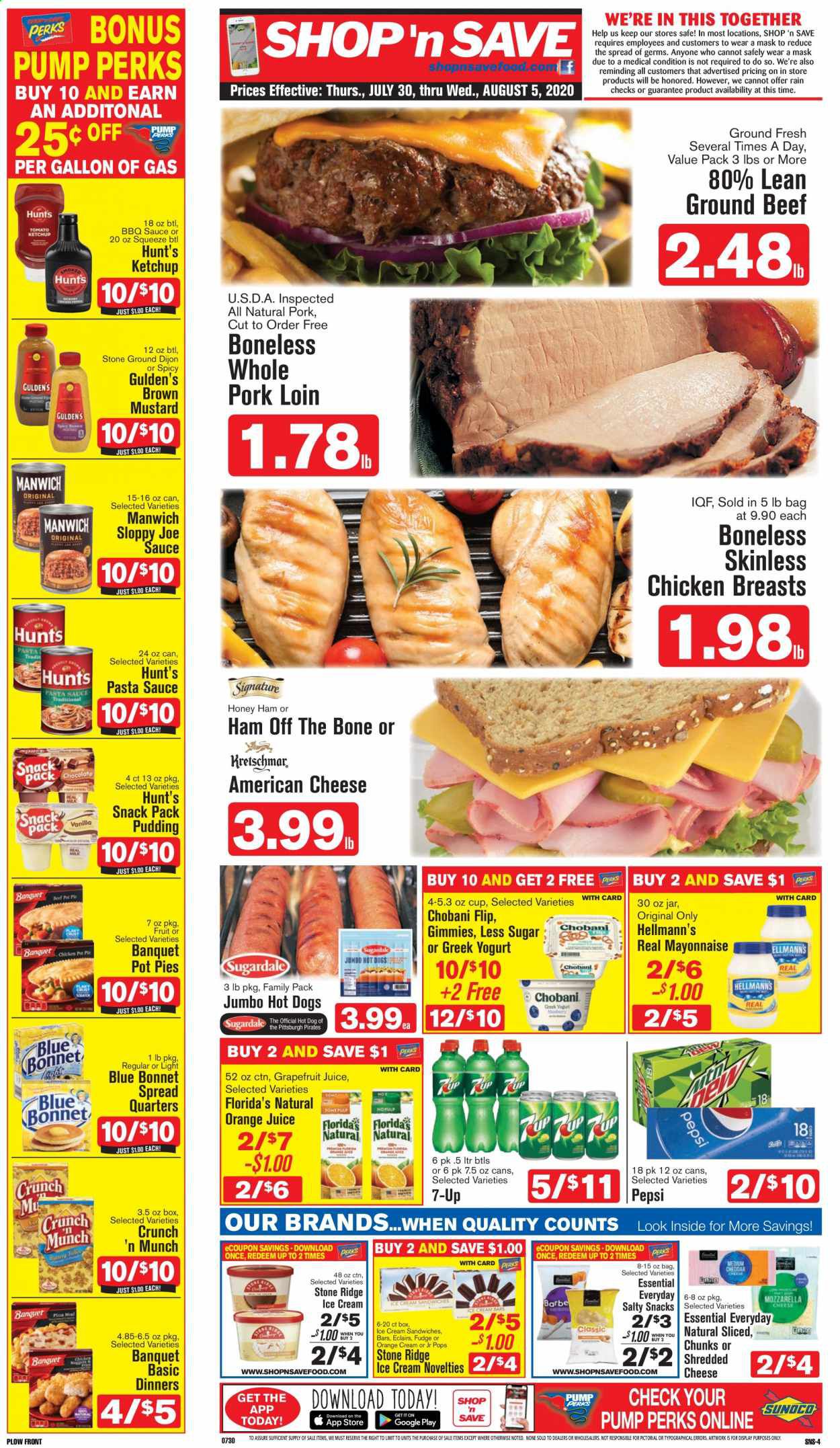 Shop ‘n Save (Pittsburgh) (MD, NY, OH, PA) Weekly Ad July 30 to August 5