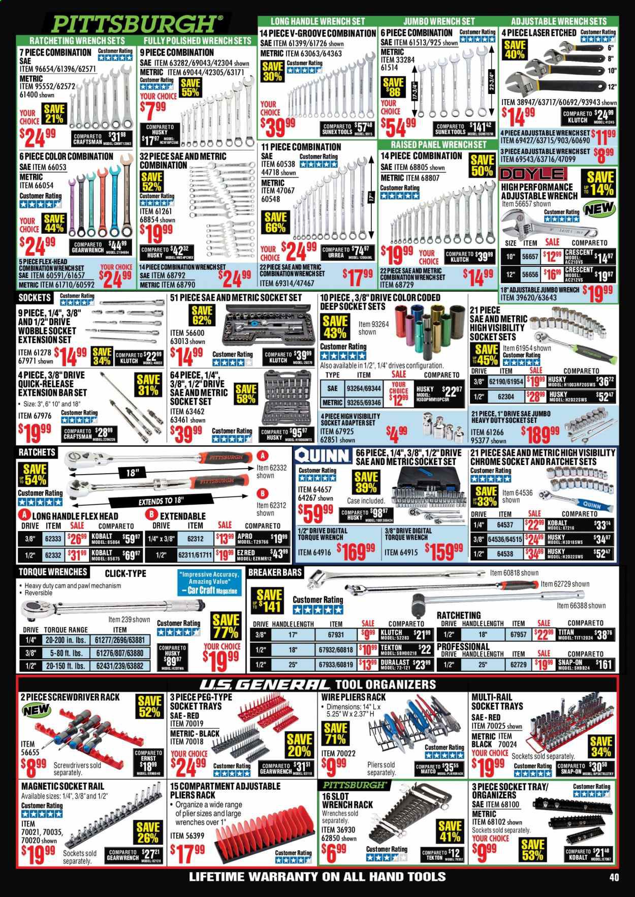 Harbor Freight Weekly Ad August 1 to August 31