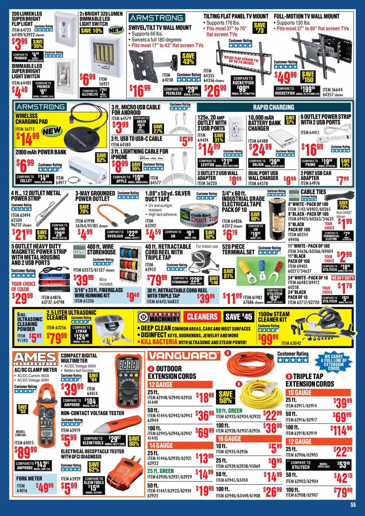 Harbor Freight Weekly Ad August 1 to August 31