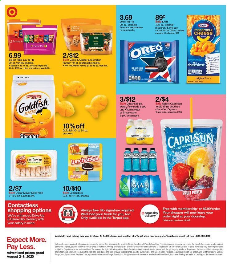 Target Weekly Ad August 2 to August 8