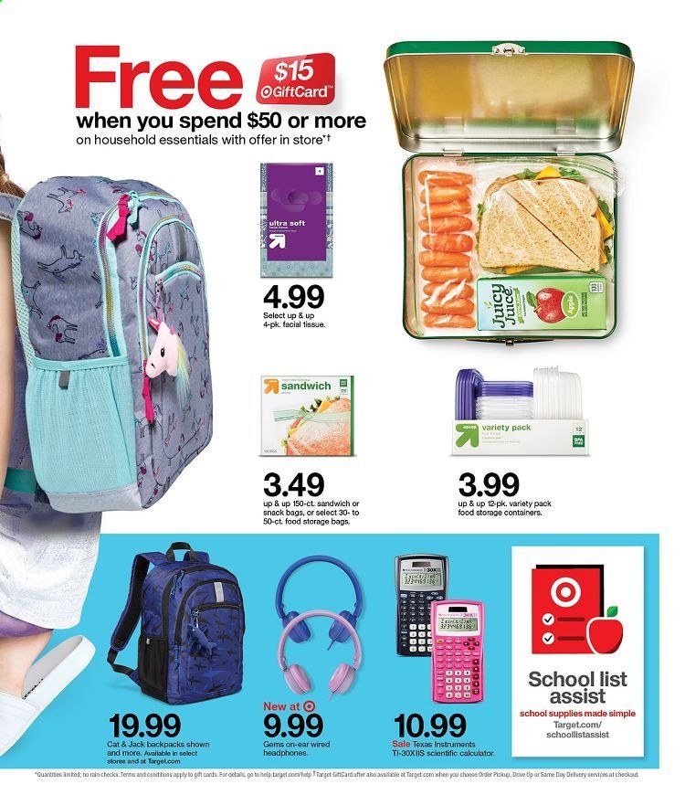 Target Weekly Ad August 2 to August 8