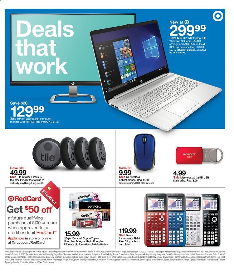 Target Weekly Ad August 2 to August 8