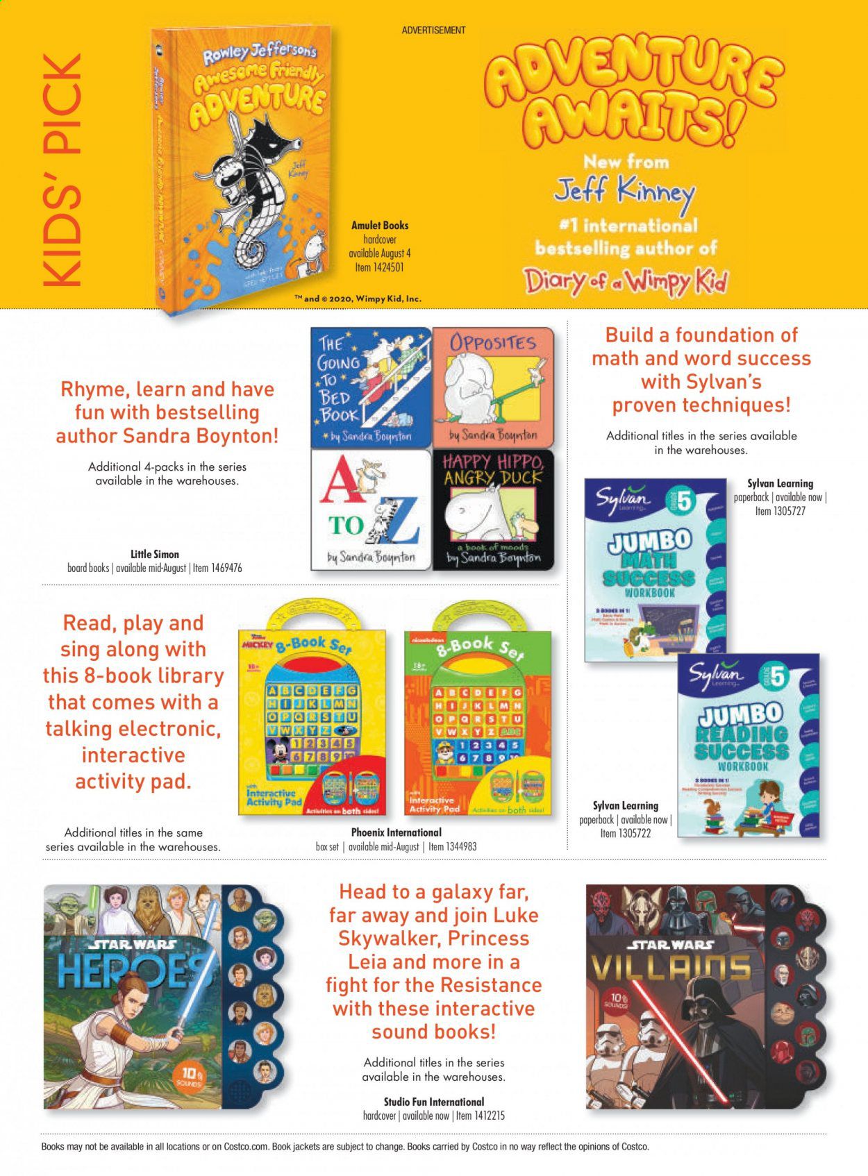 Costco Weekly Ad August 1 to August 31