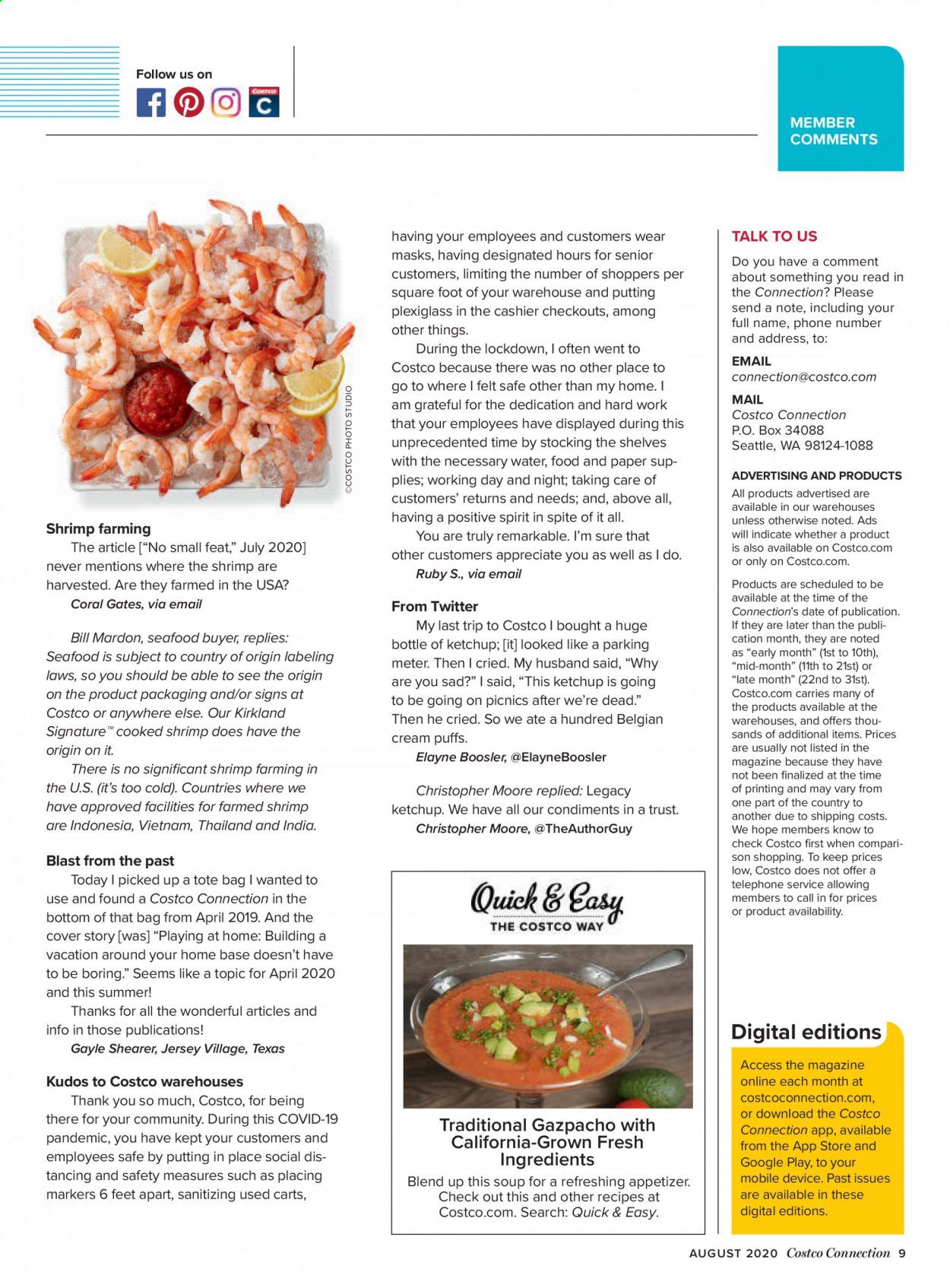 Costco Weekly Ad August 1 to August 31