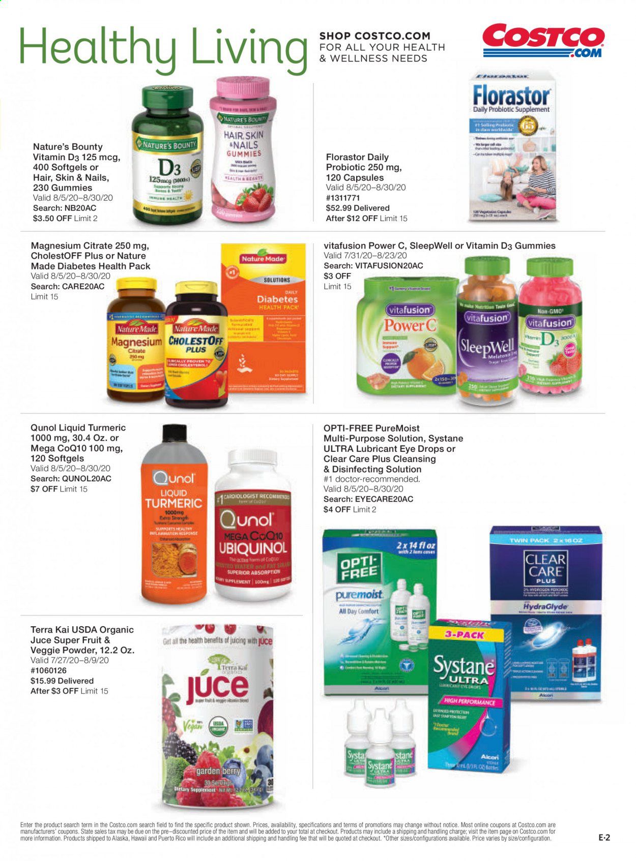 Costco Weekly Ad August 1 to August 31