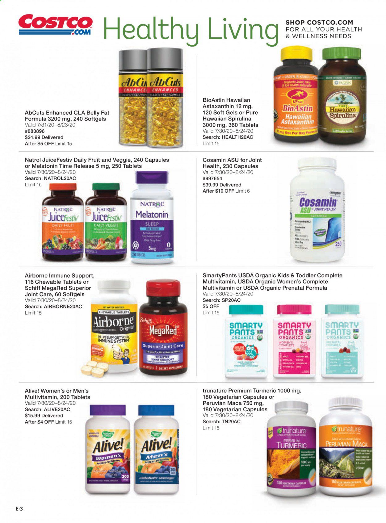 Costco Weekly Ad August 1 to August 31
