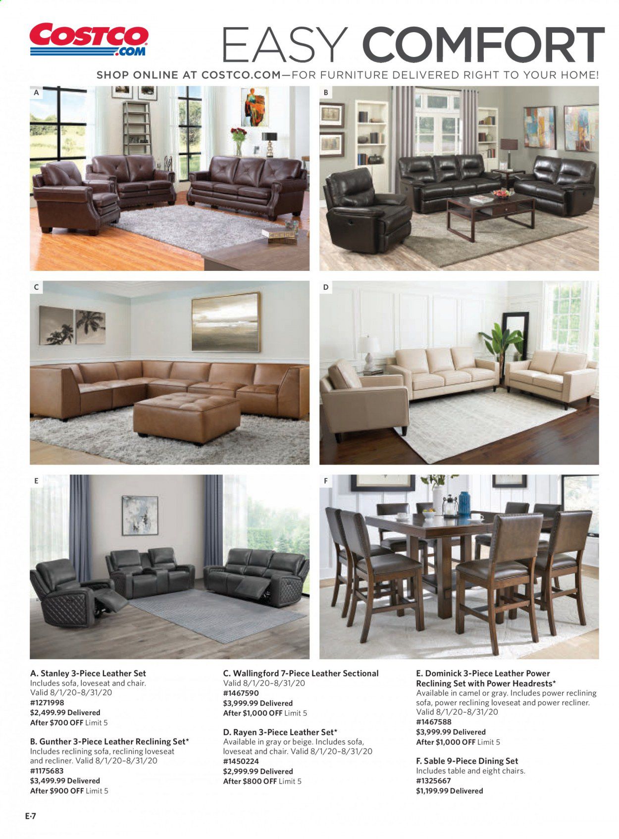 Costco Weekly Ad August 1 to August 31