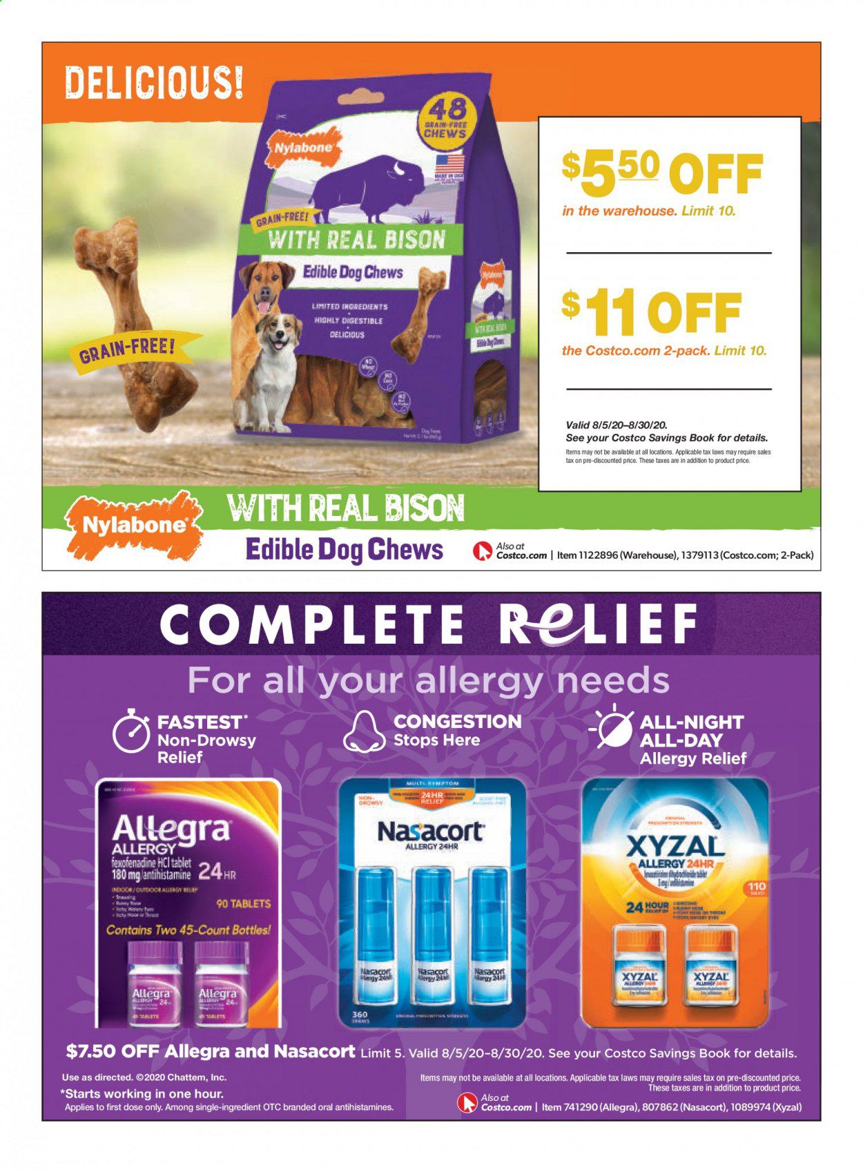 Costco Weekly Ad August 1 to August 31