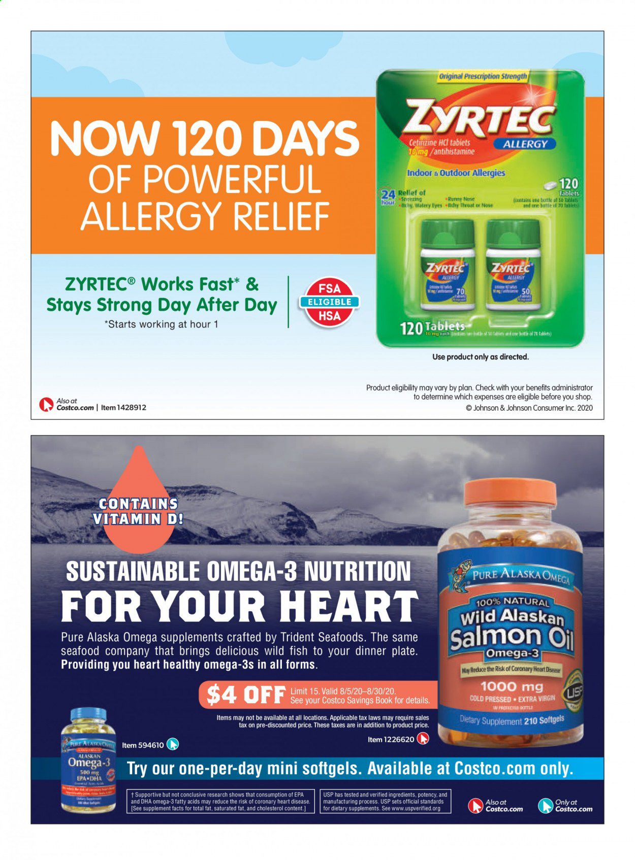 Costco Weekly Ad August 1 to August 31
