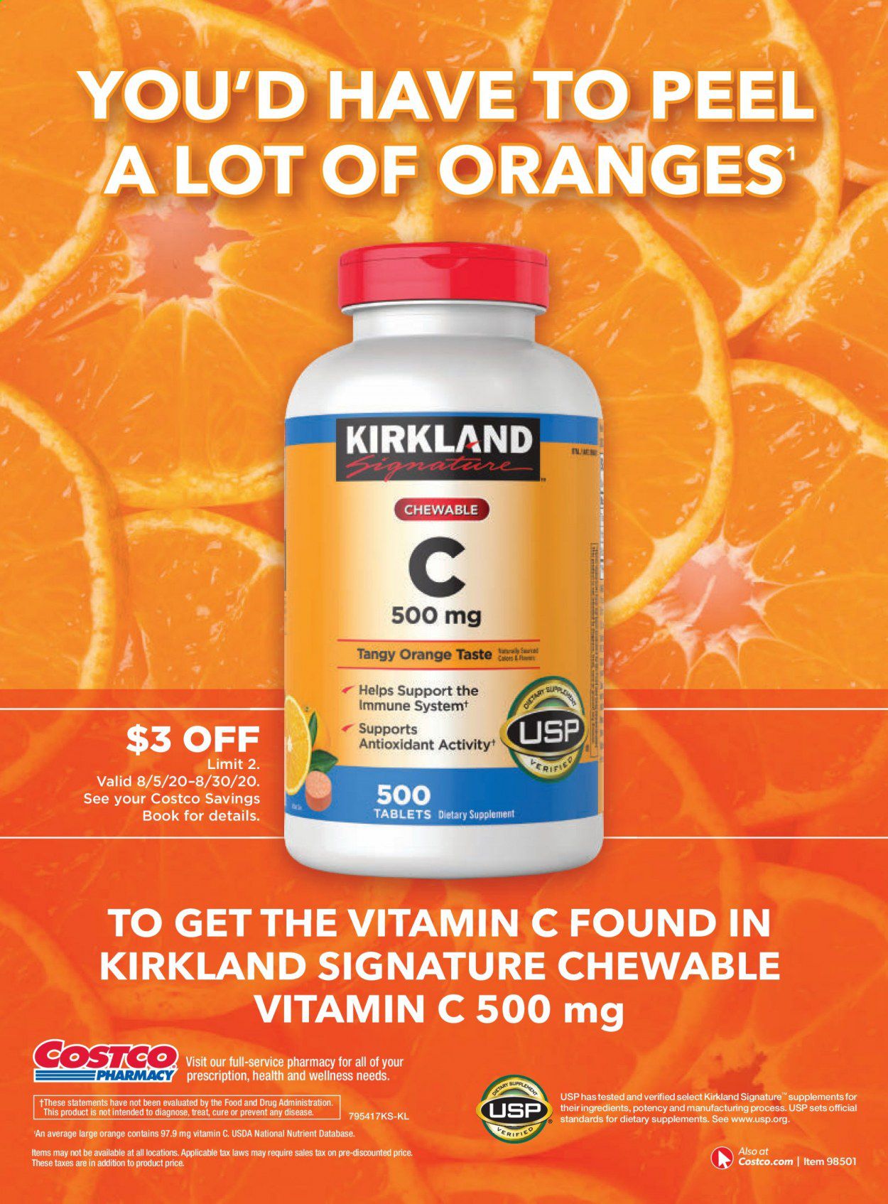 Costco Weekly Ad August 1 to August 31