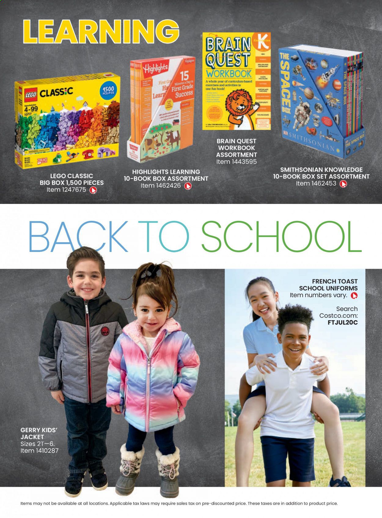 Costco Weekly Ad August 1 to August 31