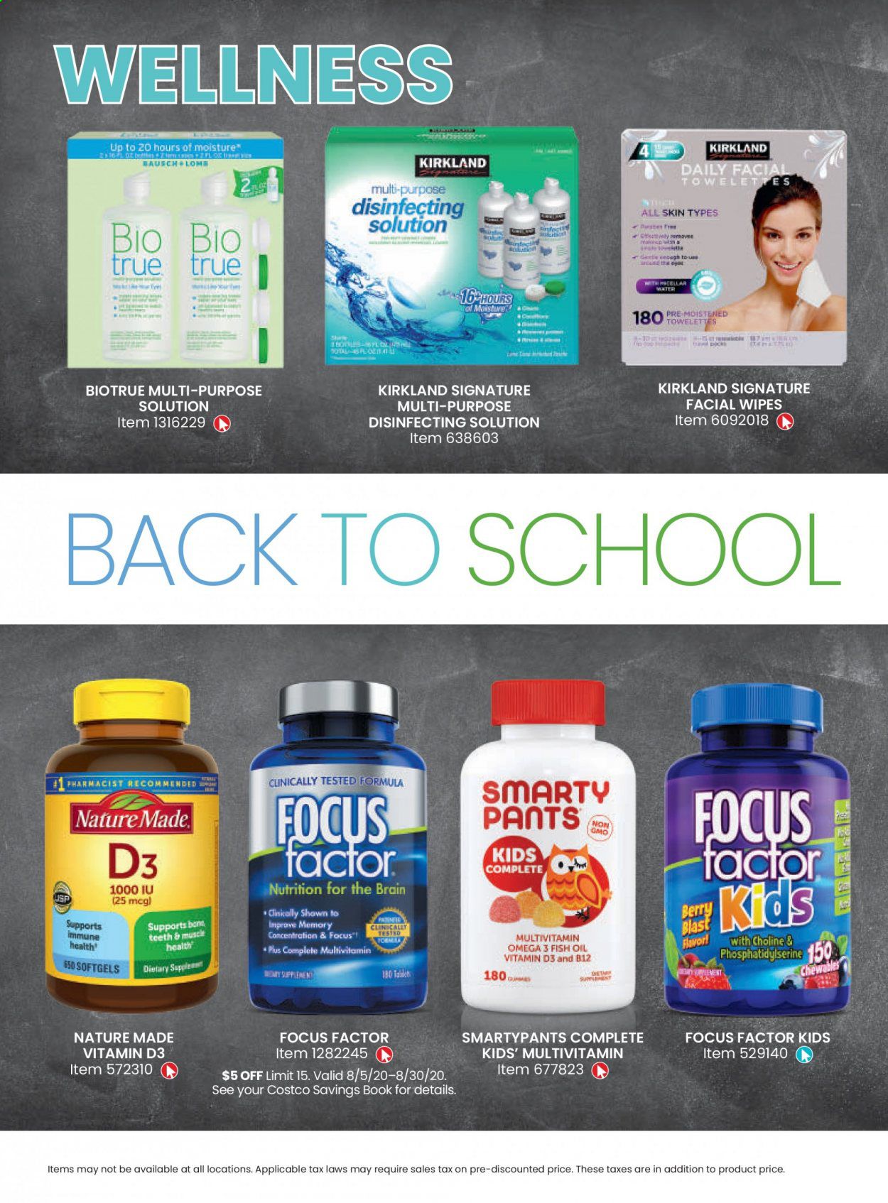 Costco Weekly Ad August 1 to August 31