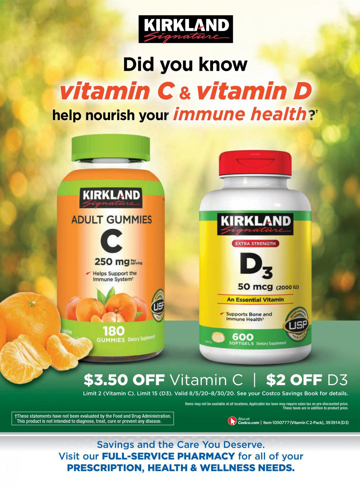 Costco Weekly Ad August 1 to August 31