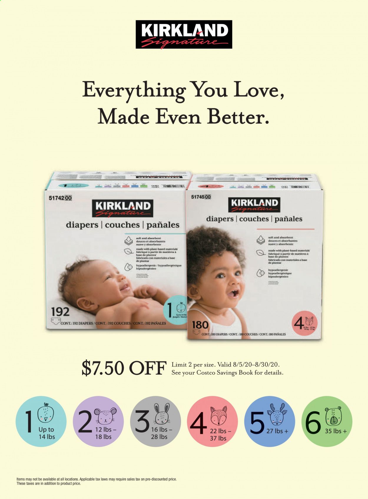 Costco Weekly Ad August 1 to August 31
