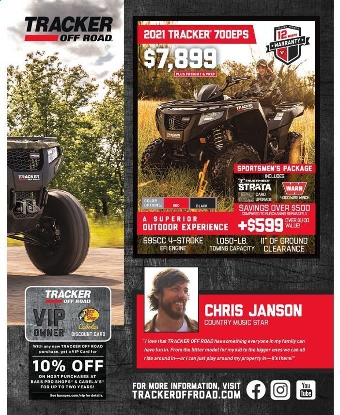 Bass Pro Shops Weekly Ad July 31, 2020 to March 27, 2021